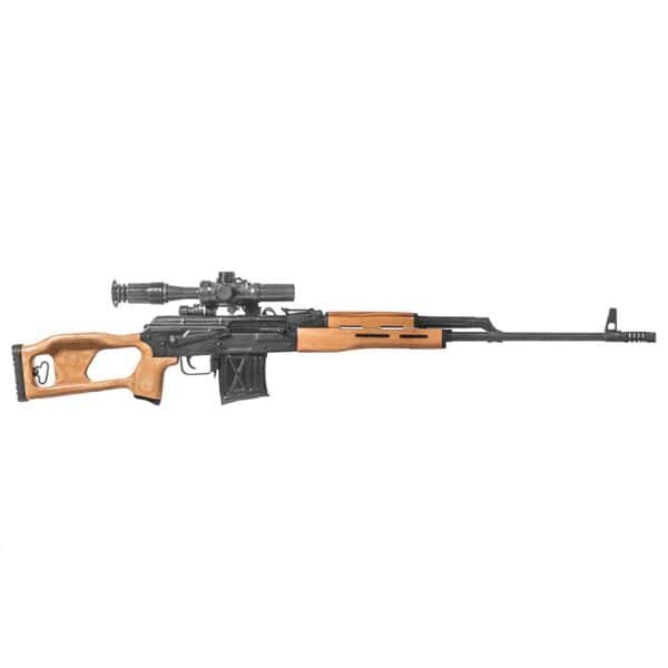 Century Arms Cugir PSL 54 Rifle 7.62X54RR 10rd Magazine 24.5" Barrel Wood with Russian Optic