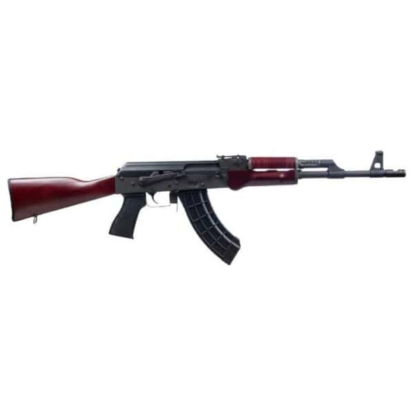 Century Arms VSKA AK Rifle 7.62x39mm 30rd Magazine 16.5" Barrel Russian Red Wood Stock Chevron Compensator