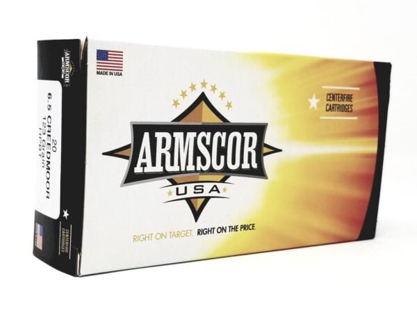 Armscor Rifle Ammunition 6.5 Creedmoor 123 gr HPBT 2750 fps 20/ct