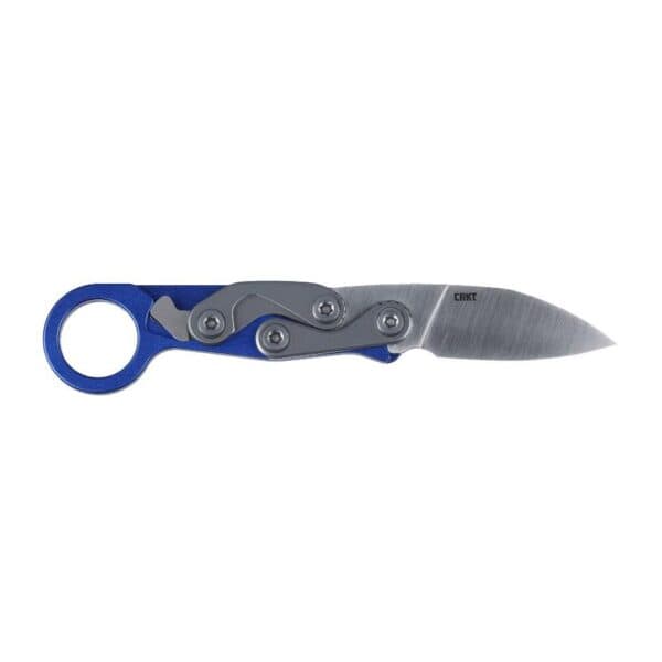 CRKT Provoke EDC Folding Knife 2-1/2" Drop Point Blade Blue