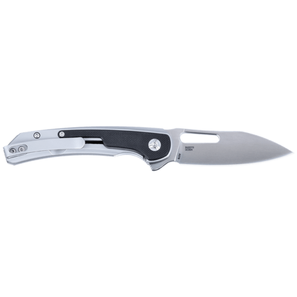 CRKT Padawan Folding Knife 3" Drop Point Blade Black and Silver