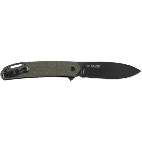 CRKT Bona Fide OD Green Folding Knife 3 1/2" Blade