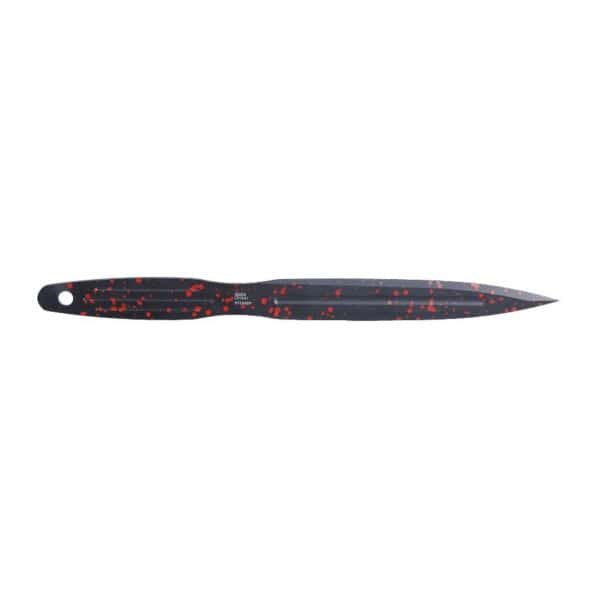 CRKT Onion Throwing Knives 6-1/4" Spear Point Blade Black and Red 3/ct