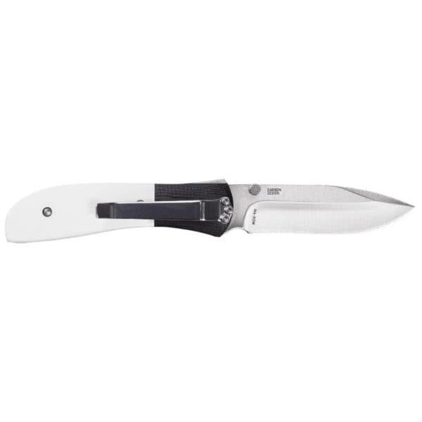 CRKT M4-02M Assisted Folding Knife 3-1/4" Drop Point Blade White