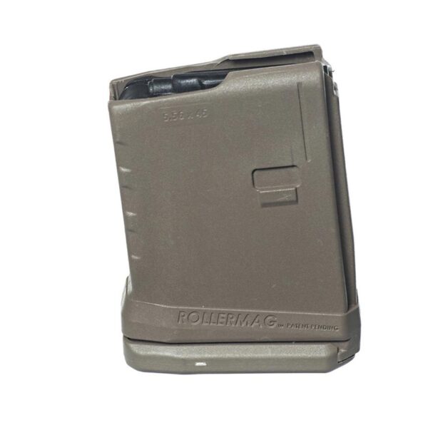 Promag AR-15 Polymer Magazine For AR-15 5.56mm Roller Follower - 5/rd Flat Dark Earth