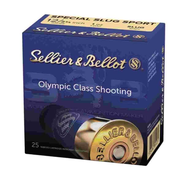 Sellier & Bellot Shotgun Ammunition 12 ga 2 3/4" 1 oz Sepcial Slug Sport 25/ct