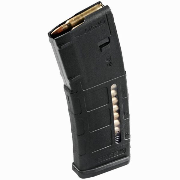 Magpul PMAG 30 AR/M4 GEN M2 MOE WINDOW Magazine 5.56X45mm NATO 30/rd Black Polymer MAG570-BLK