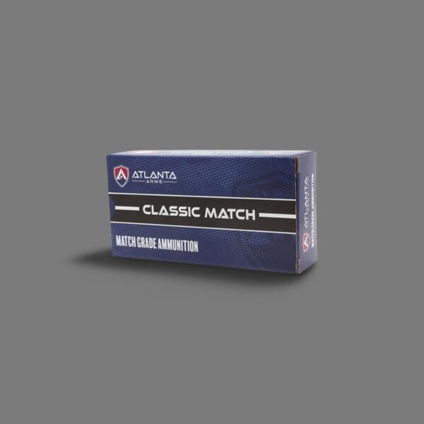 Atlanta Arms Classic Match Handgun Ammunition 9mm Luger 124gr 230gr FMJ 1060 fps 50/ct