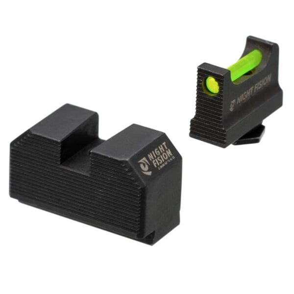 Optic Height Fiber Optic Sight Set for Glock 17/19/45/48 w/ RMR/507C/SRO/ACRO