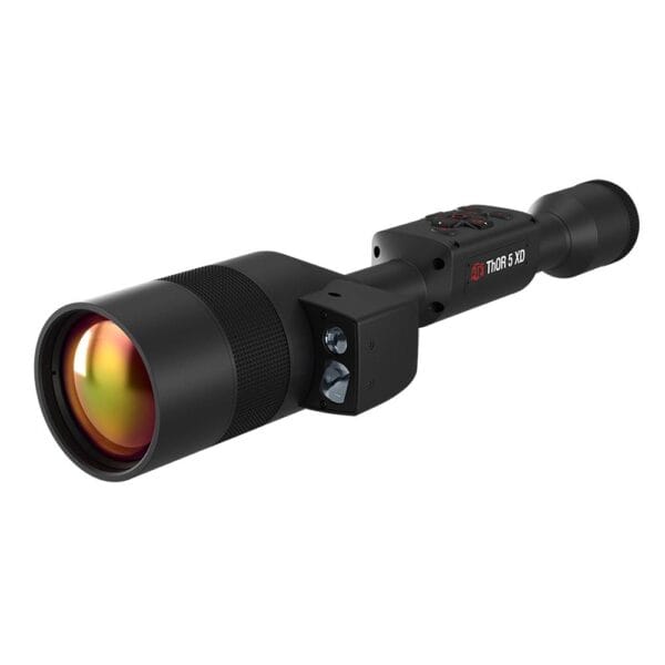 ATN Thor 5 XD Thermal Rifle Scope 3-30x 1280x1024 12 Micron Black with Laser Rangefinder