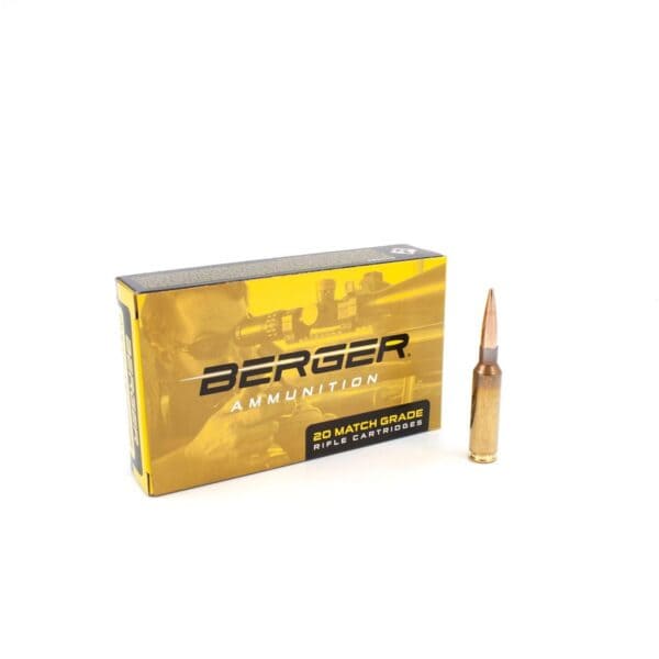 Berger Bullets Match Grade Rifle Ammunition 6.5mm Creedmoor 140gr Hybrid Target 20/ct