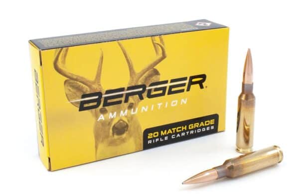 Berger Classic Hunter Rifle Ammunition 6.5mm Creedmoor 135 gr Hybrid Hunter 2851 fps 20/ct