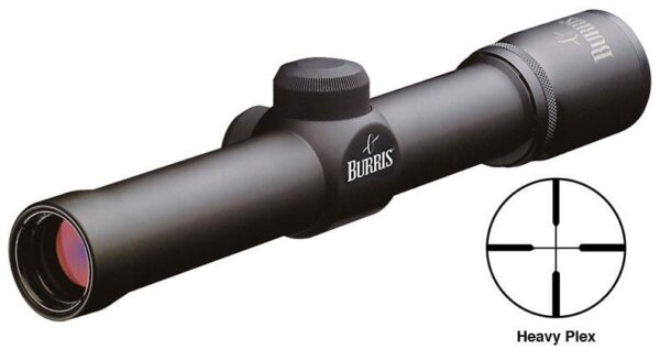 Burris Scout Rifle Scope - 2.75x20mm Heavy Plex Reticle 15 ft FOV 8.5-14" ER Matte