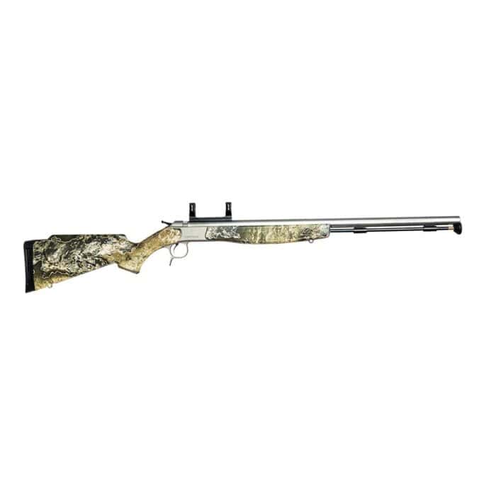 CVA Optima V2 Stainless Steel Muzzleloader Rifle .50 Cal Single Shot 26" Barrel Realtree Excape