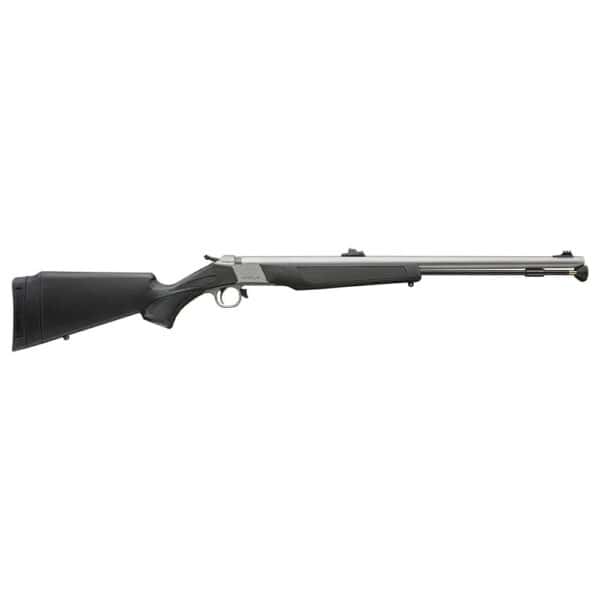 CVA WOLF V2 SS Muzzleloader .50 Cal 24" Barrel Ambi Stock DuraSight Sights - Black