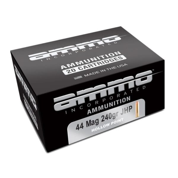 Ammo Inc Signature Handgun Ammunition .44 Mag 240 gr JHP 1589 fps 20/ct