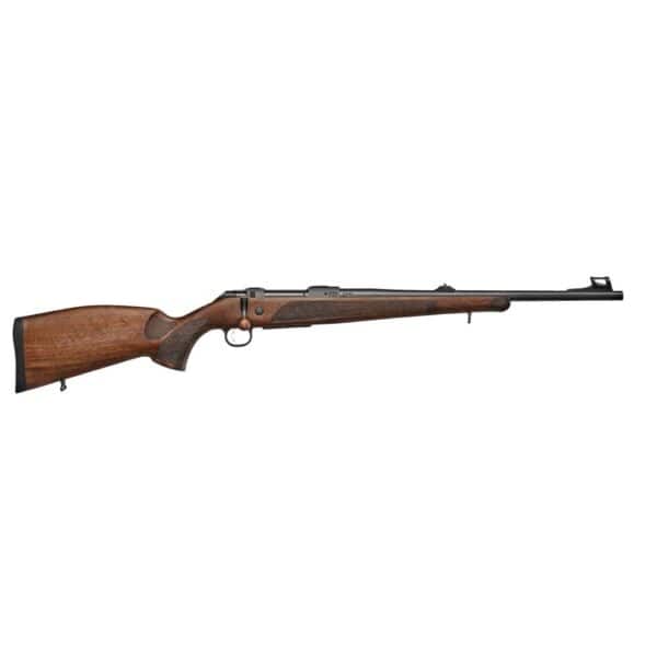 CZ USA 600 Lux Rifle .308 Win 5rd Magazine 20" Barrel Walnut Fiber Optic Front Sight Adj. Rear