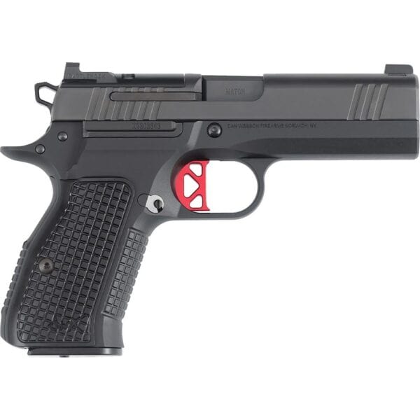 CZ-USA Dan Wesson DWX Compact Handgun 9mm Luger 15rd Magazine 4" Barrel Black OR Night Sights