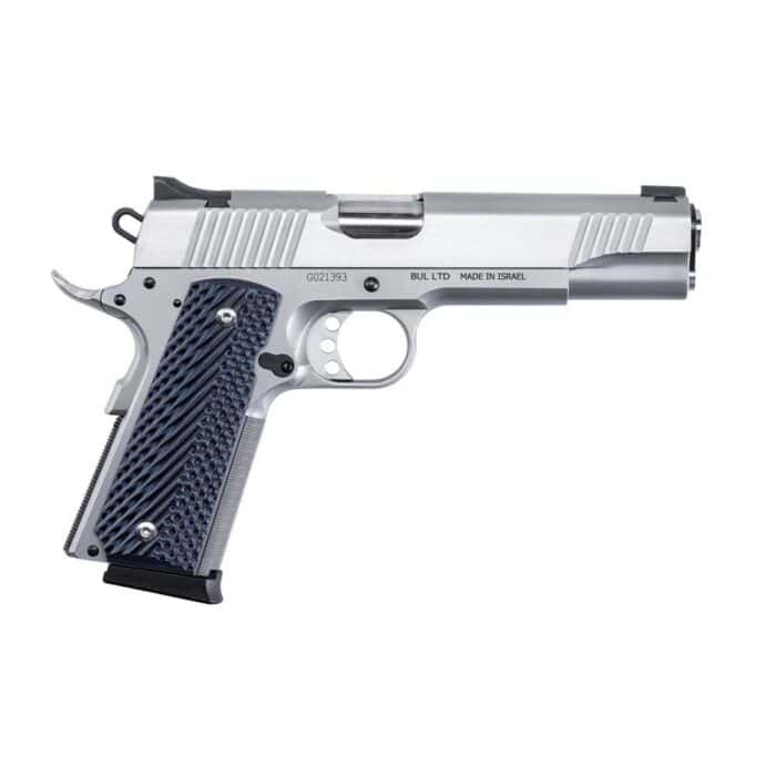 Magnum Research Desert Eagle 1911 G Stainless .45 ACP 8rd Magazines(2) 5" Barrel G10 Grips