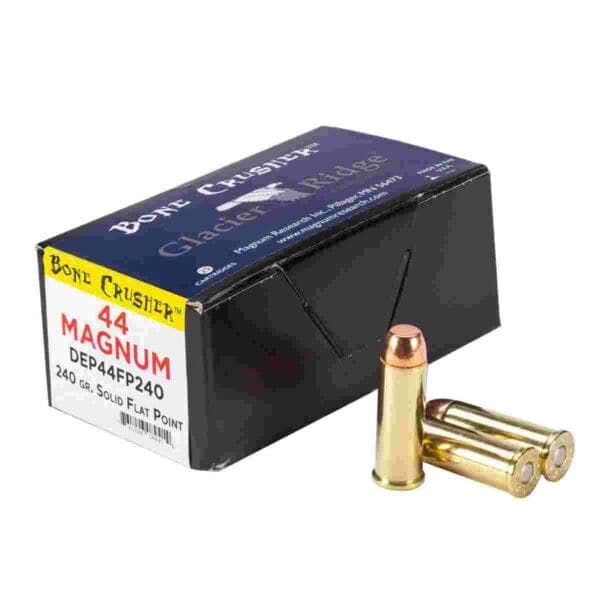 Magnum Research Desert Eagles Bone Crusher Handgun Ammunition .44 Rem Mag 240gr FP 25/ct