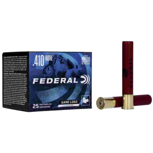 Federal Game-Shok Upland Game - Hi Brass Load - .410ga 3" 11/16oz. #7.5-Shot 25/Box