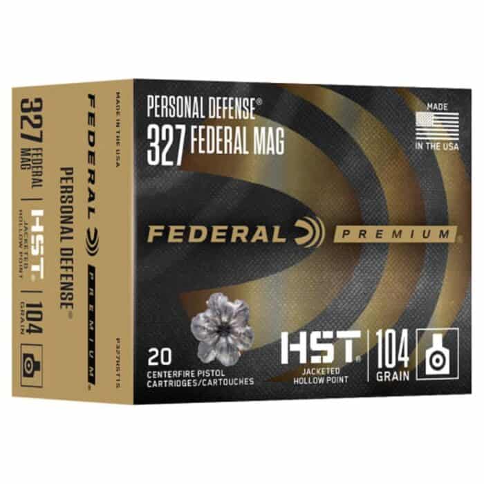 Federal Personal Defense HST Handgun Ammunition .327 Federal 104 gr JHP 20/ct