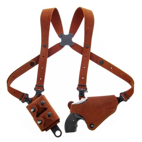 Galco Classic Lite 2.0 Shoulder System Holster for S&W J Frame Natural RH