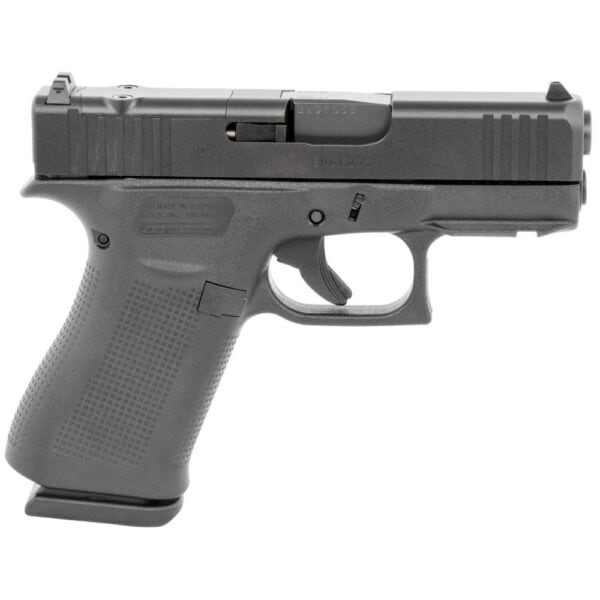 Glock 43x MOS Subcompact Handgun 9mm Luger 10rd Magazines (2) 3.41" Barrel Black Front Rail Austria