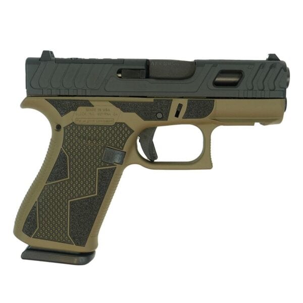 Glock 43X "Kavorka" FDE Handgun 9mm Luger 10rd Magazines(2) 3.4" Barrel Accessory Rail RMR/c USA Made