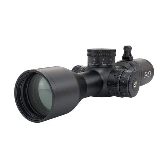 GPO Centuri 4x Super Compact Rifle Scope 4-16x44i 30mm FFP MIL Illum. Black