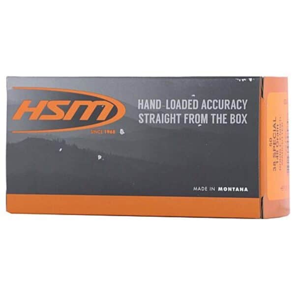 HSM Training Handgun .38 Special 148gr DEWC 725 fps 50/ct