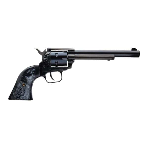 Heritage Rough Rider Revolver Handgun .22 LR 6rd 6.5" Barrel Black Pearl