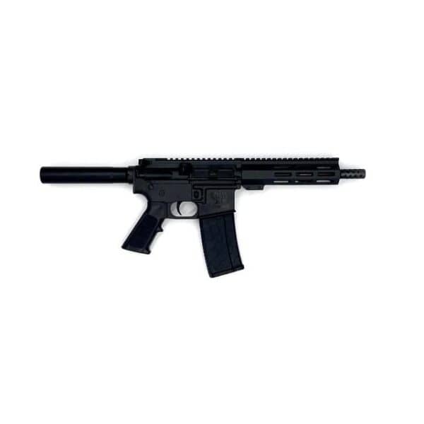 Great Lakes AR-15 Pistol .223 Wylde 30rd Magazine 7.5" Nitride Barrel Black Finish