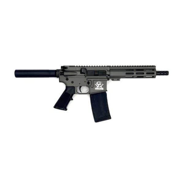 Great Lakes AR-15 Pistol .223 Wylde 30rd Magazine 7.5" Nitride Barrel Tungsten Finish