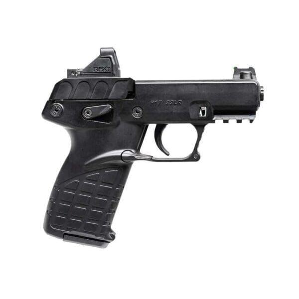 Kel-Tec P17 Handgun .22 LR 16rd Magazines (3) 3.8" 1/2x28 Threaded Barrel Black with Optic & Holster