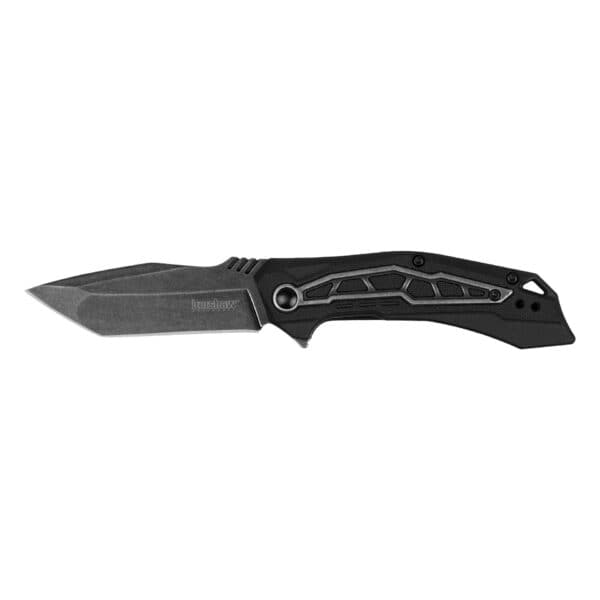 Kershaw Flatbed Assisted Folding Knife 3 1/8" Tanto Blade Black