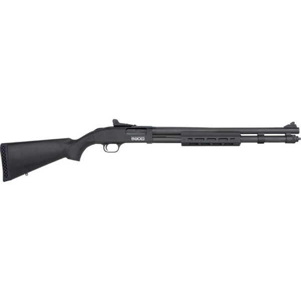 Mossberg 590s Pump Action Shotgun 12ga 1387rd Capacity 20" Barrel Synthetic Stock Ghost Ring Sight