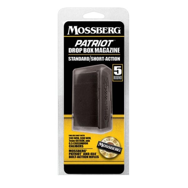 Mossberg Patriot Centerfire Rifle Magazine 6.5 Creedmoor/.243 Win/.308 Win/7mm-08 Rem 5/rd