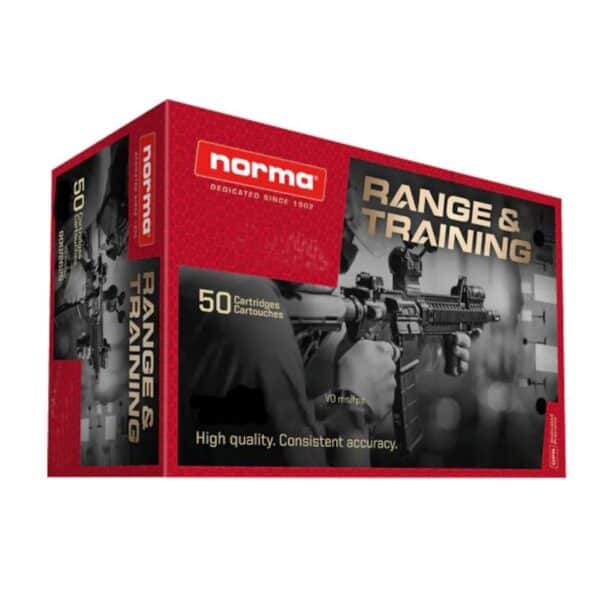 Norma Range & Training Rifle Ammunition .300 Blackout 147gr FMJ 20/ct