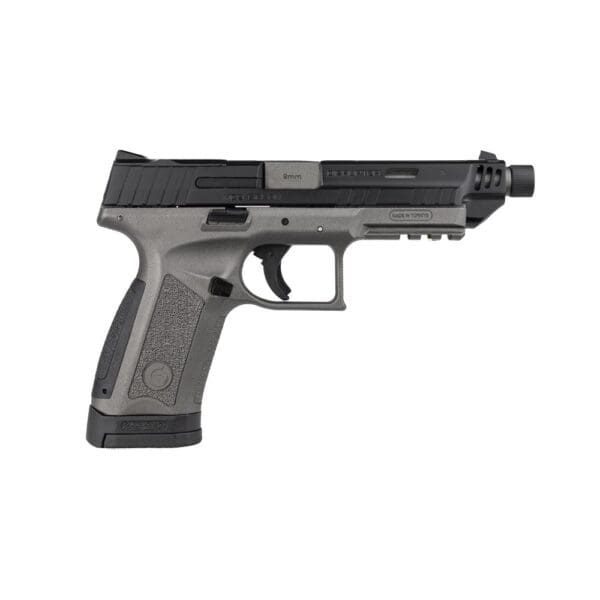 Girsan MC9 Disruptor X Handgun 9mm Luger 17rd Magazine 4.6" Barrel Two Tone Tungsten Black