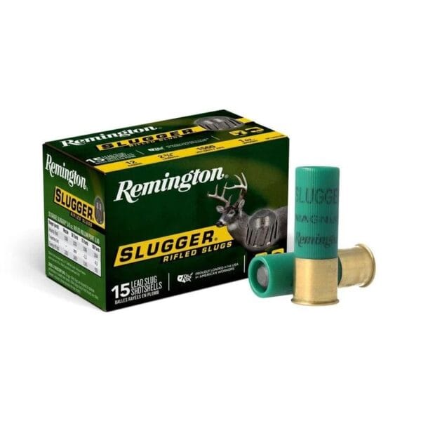 Remington Slugger Rifled Slug 12 ga 2-3/4 in 1 oz 1560 fps 15/ct