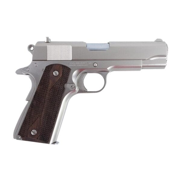 Tisas 1911 Tank Commander Handgun .45 ACP 8rd Magazines (2) 4.25" Barrel Nickel