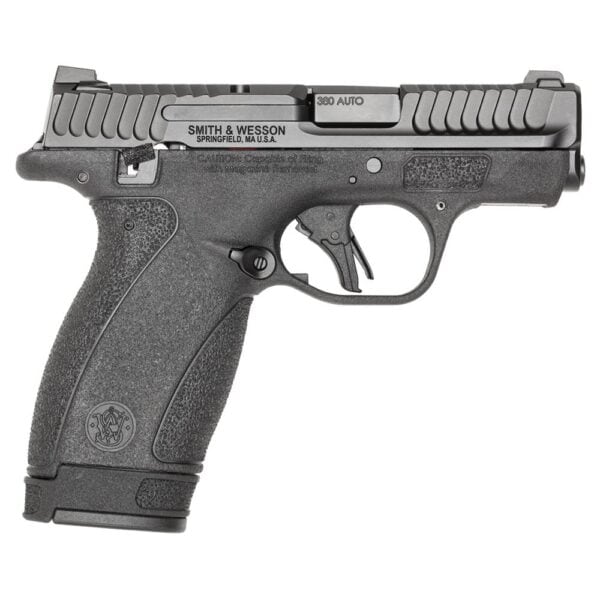 Smith & Wesson M&P Bodyguard 2.0 Handgun .380 Auto 10rd (1) & 12rd (1) Magazines 2.75" Barrel Black Thumb Safety