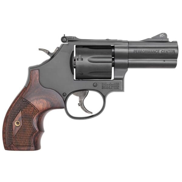 S&W PC Model 586 L-Comp .357 Mag 7rd Capacity 3" Barrel Black Finish