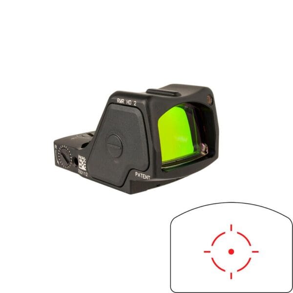 Trijicon RMR HD 50 MOA Adjustable LED Reticle w/ 3.25 MOA Red Dot