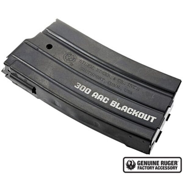 Ruger Mini-14 Rifle Magazine Black 300 Blackout 20/rd