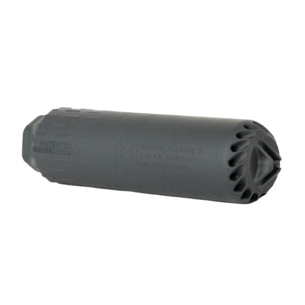 HUXWRX FLOW 556 Ti Direct Thread Suppressor w/Flash Hider 1/2x28 Black