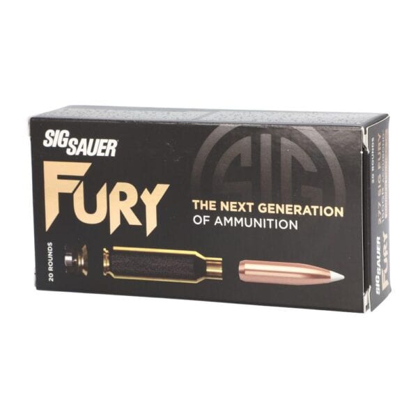 Sig Sauer Elite Bonded Rifle Ammunition .277 Sig Fury 150gr PT  2830fps 20/ct