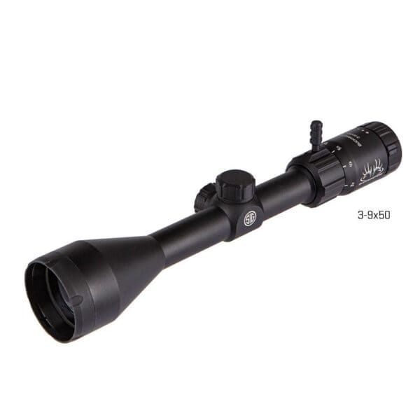 Sig Sauer Buckmasters Rifle Scope 3-9X50mm 1" SFP BDC