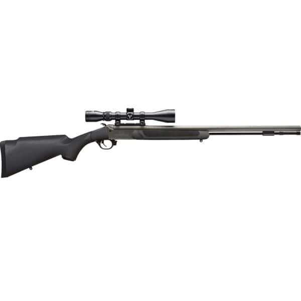 Traditions NitroFire Vapr Twist Muzzleloader Rifle .50 cal Single Shot 26" Barrel Black with 3-9x40 Scope